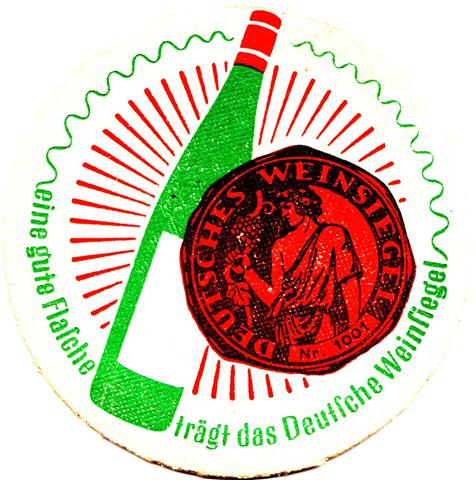 gau bickelheim az-rp dlgts siegel rund 4a (eine gute flasche-grnrot)